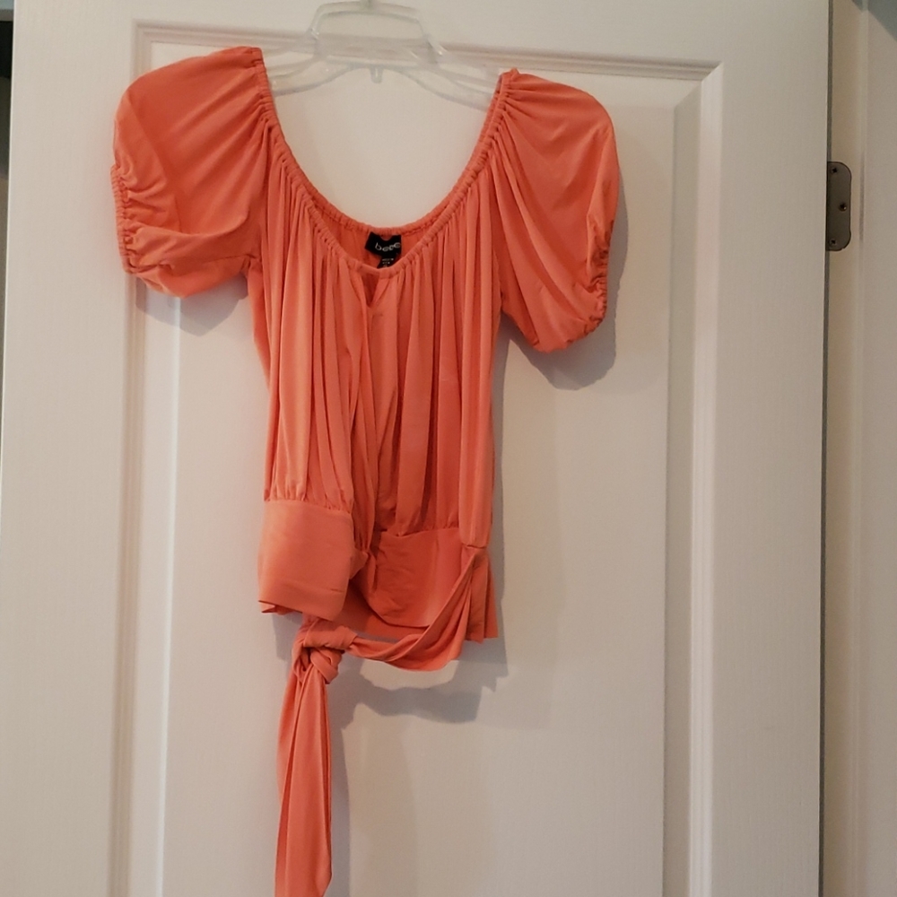 BEBE orange top